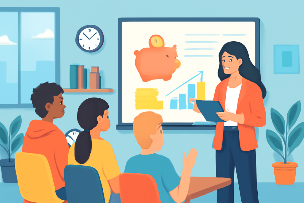 teaching to buil financial literacy to the teenagers