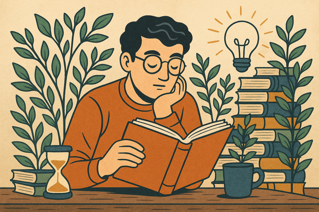 building long-term knowledge through slow consumption