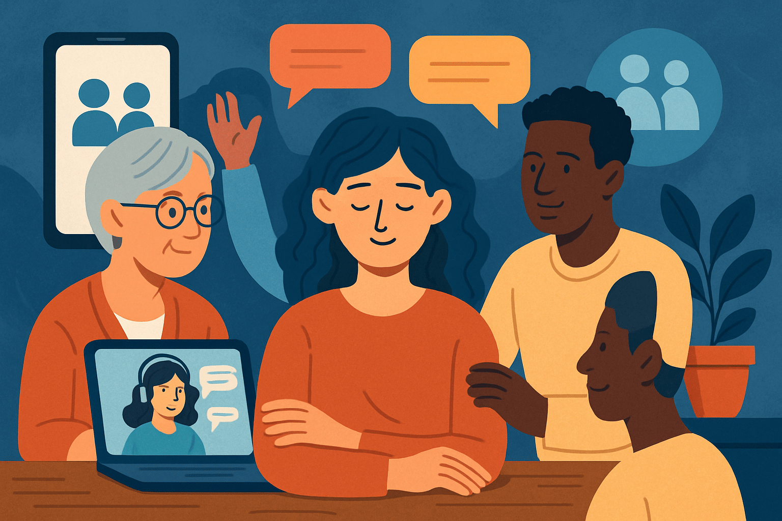 Support System for Mental Health