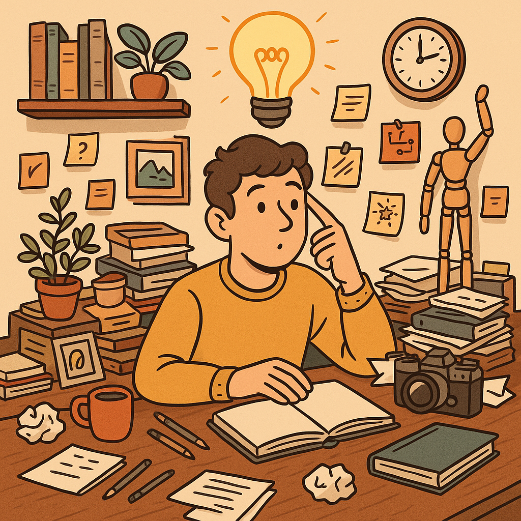 How Curated Clutter Sparks Creativity