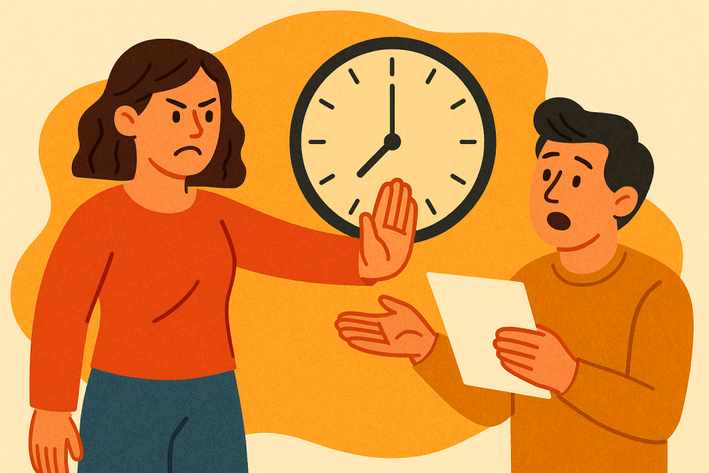 Master the Power of “No” to Protect Your Time