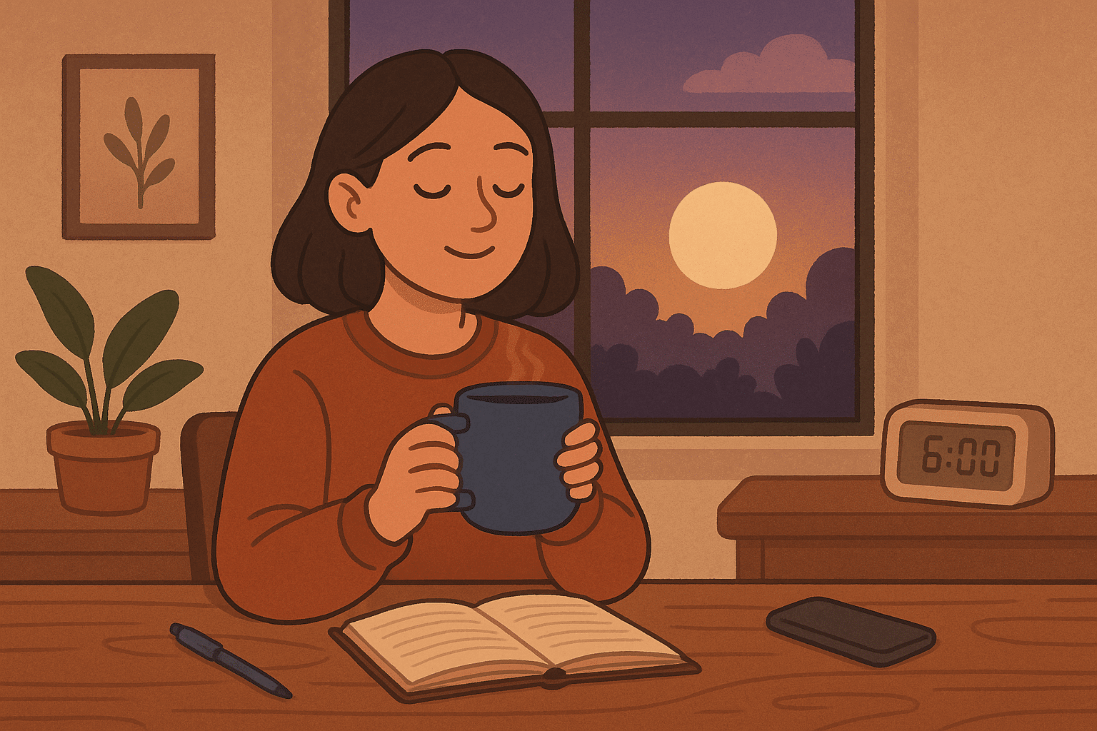 Quiet Morning Routine Benefits