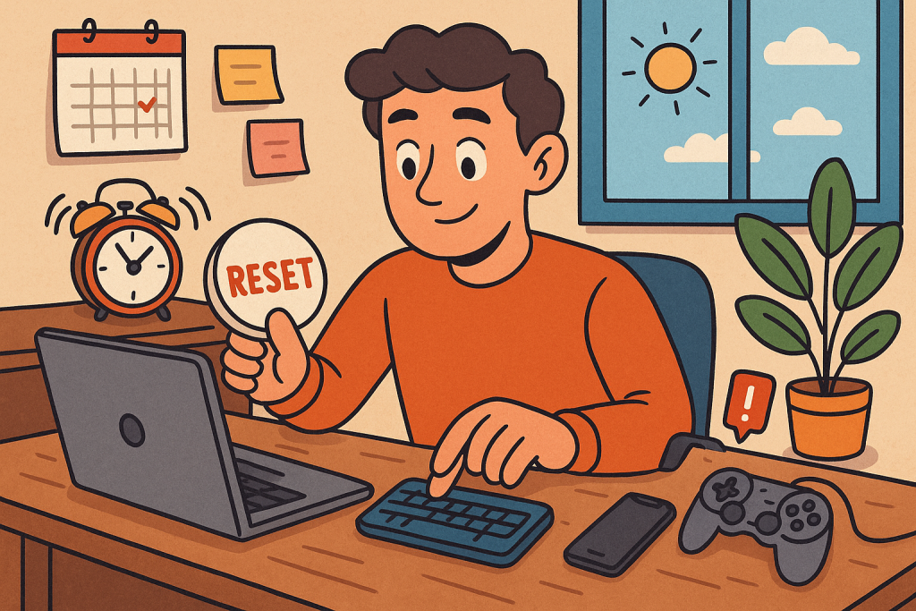 How to Reset After a Week of Distractions