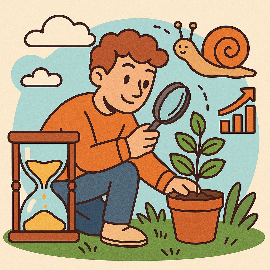 Value of Slow Data Collection in Personal Growth