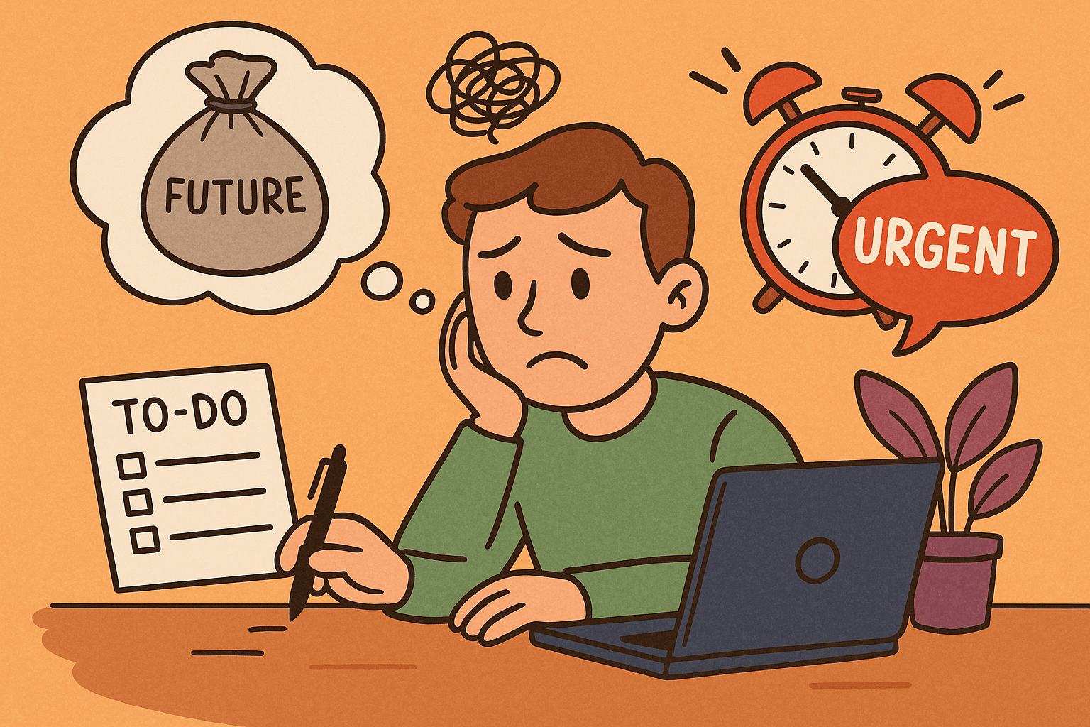 Why We Avoid Thinking About What’s Not Urgent