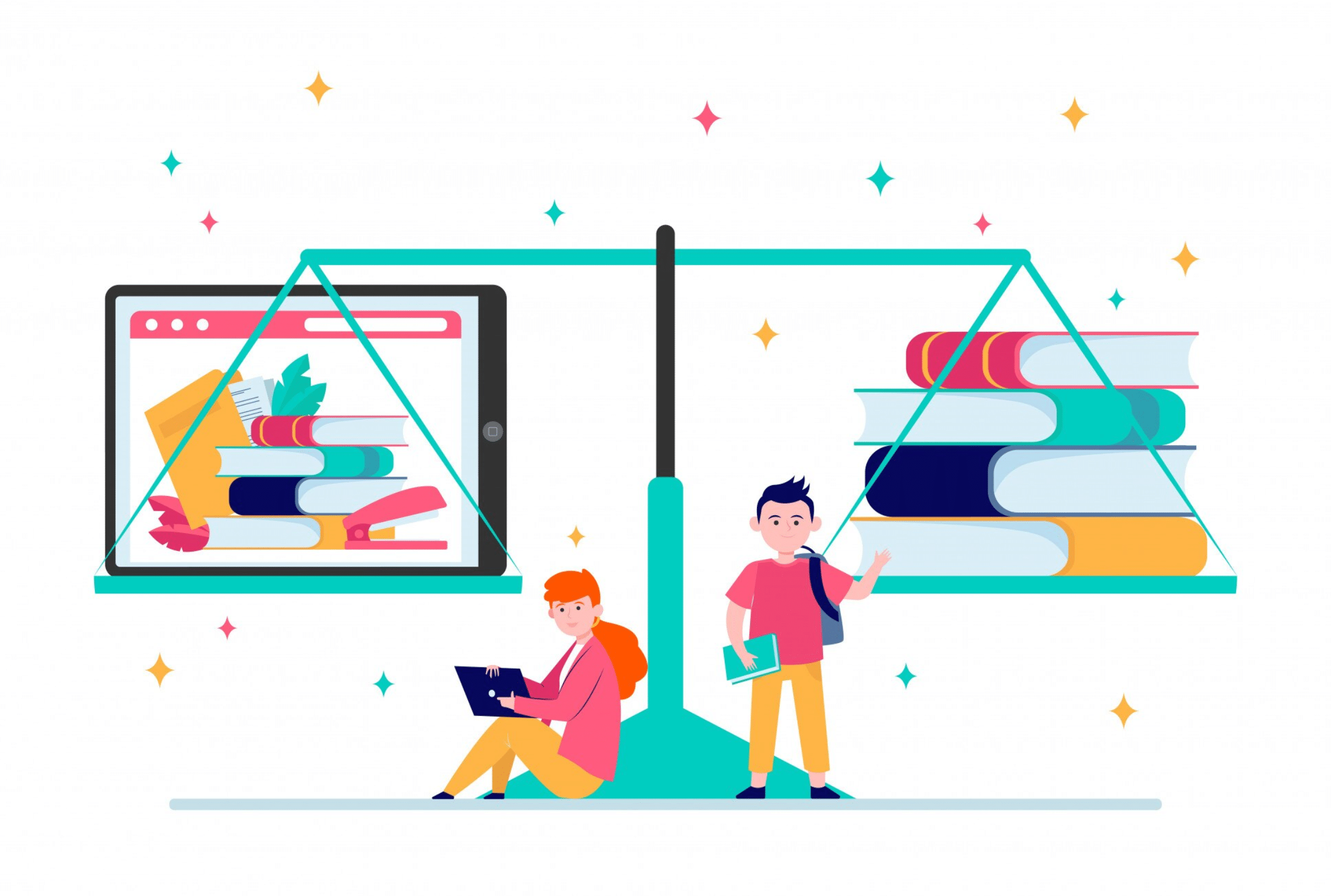 The Difference Between Learning and Processing