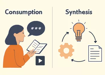 The Difference Between Consumption and Synthesis