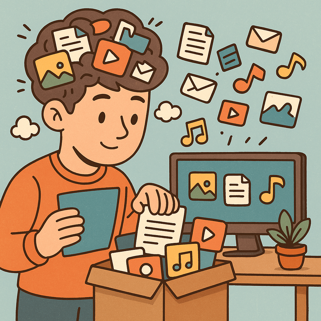 Learn how decluttering digital files reduces stress, boosts productivity, and fosters creativity. Practical tips backed by research and expert insights.