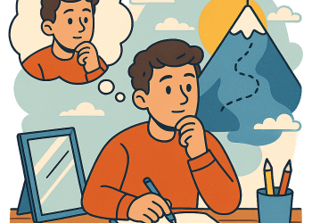 The Role of Reflection in Achieving Long-Term Goals