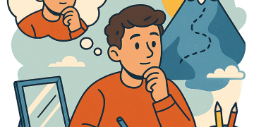 The Role of Reflection in Achieving Long-Term Goals