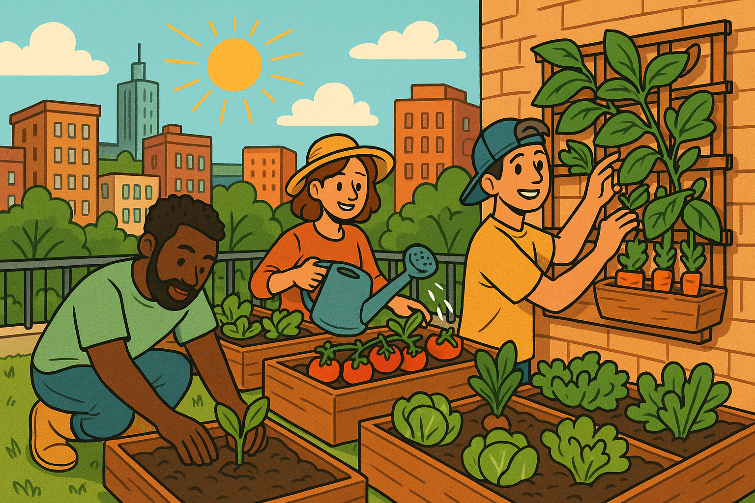 How Urban Farming Is Taking Root in Small Spaces