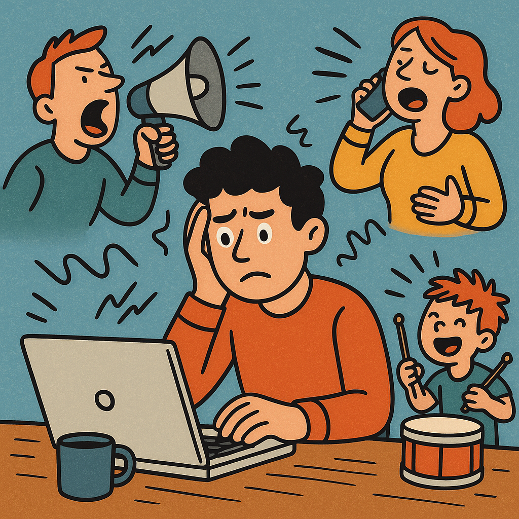 How to Focus When You’re Surrounded by Noise