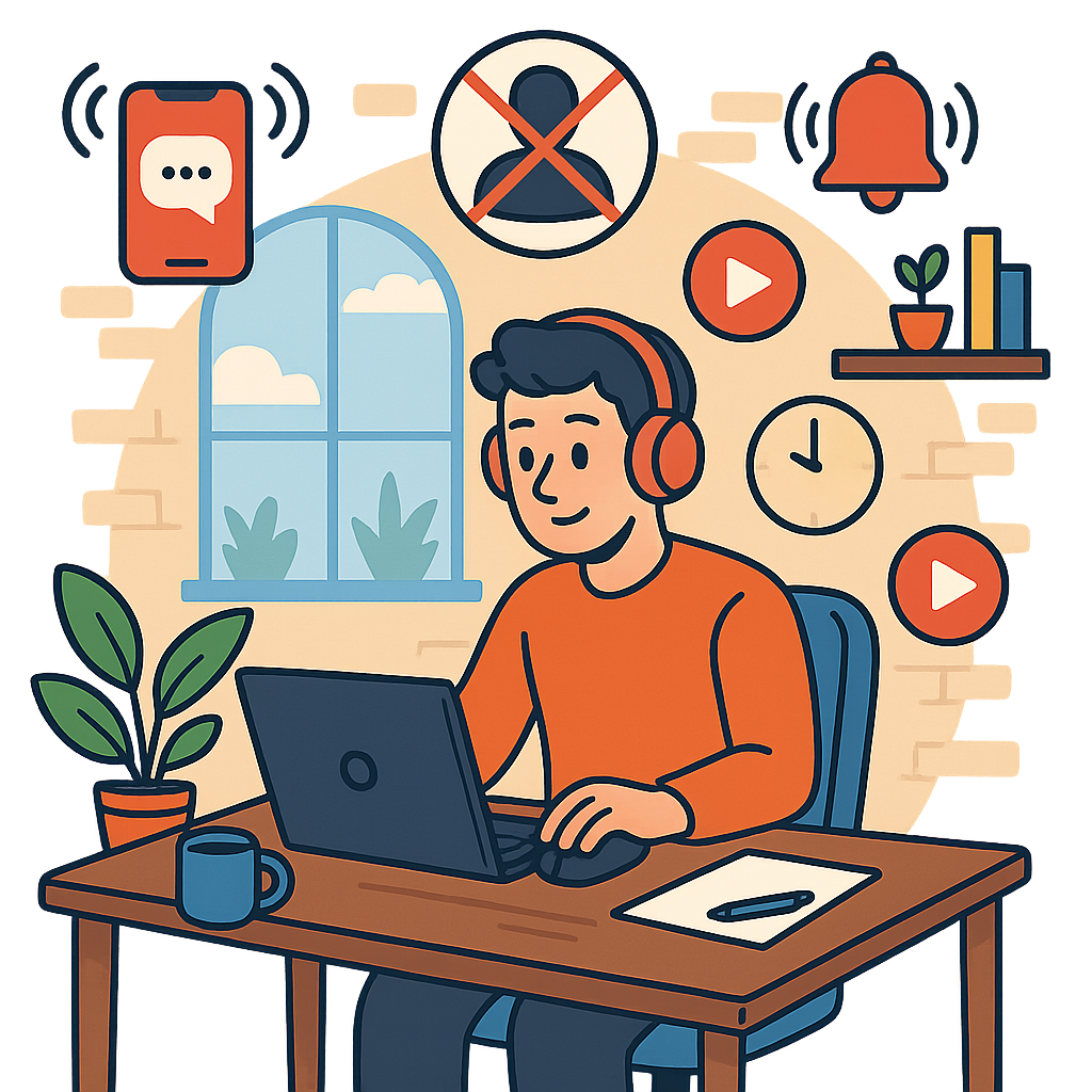 How to Limit Digital Distractions While Working Remotely