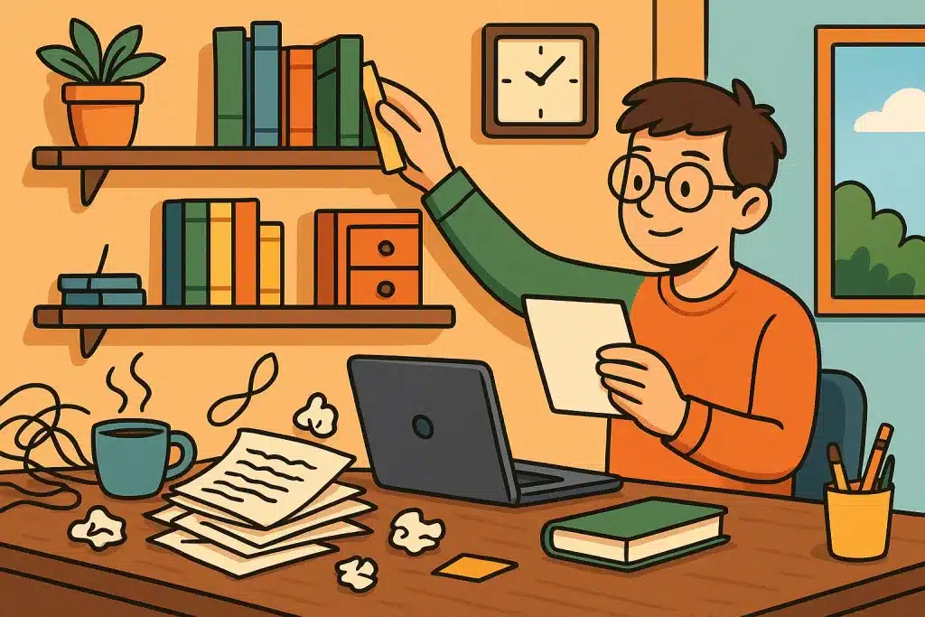 organizing your space transforms your productivity