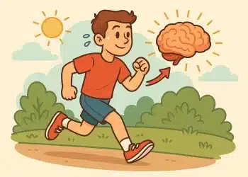 Regular physical movement stimulates mental focus