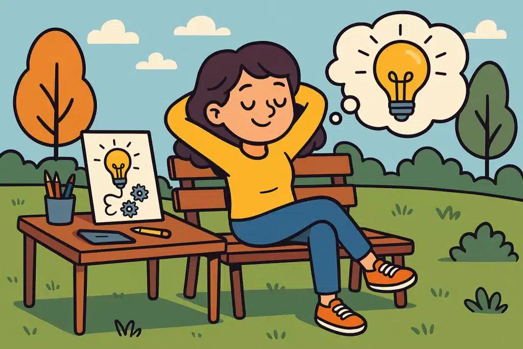 Taking Breaks Sparks Greater Creativity