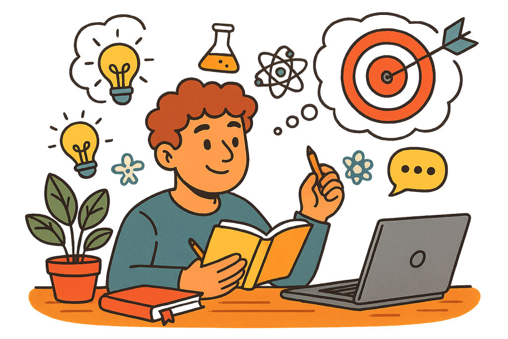 The Power of Non-Goal-Oriented Learning