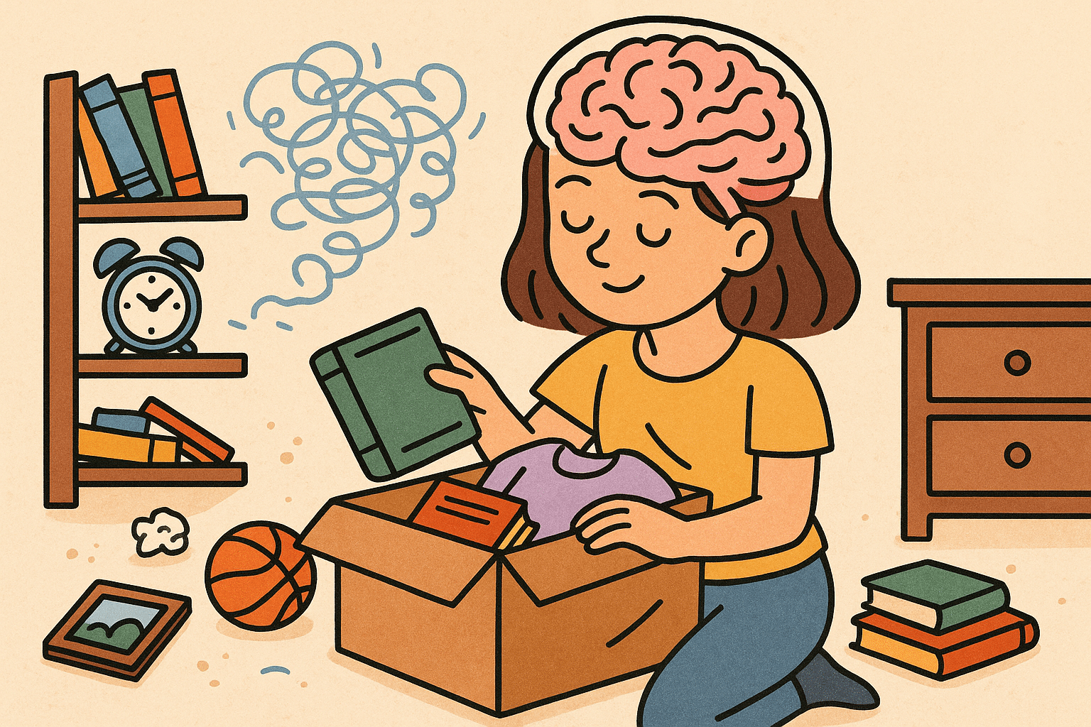 What Happens to Your Brain When You Declutter