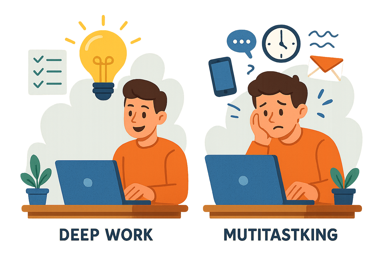 Deep Work Beats Multitasking | MorningPool
