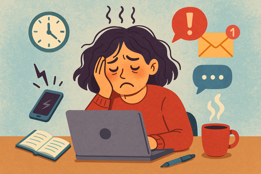 Why Digital Burnout Feels Different From Regular Stress