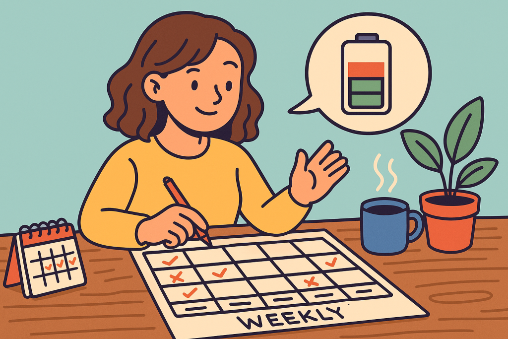 Why Weekly Planning Should Include Energy Check-Ins
