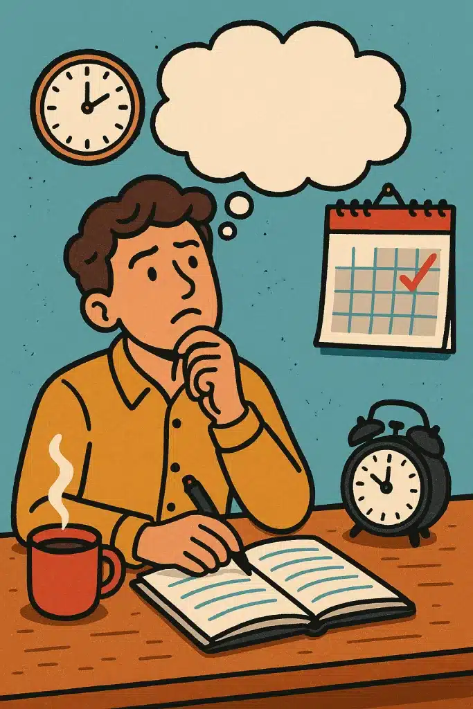building reflection time into your schedule increases focus