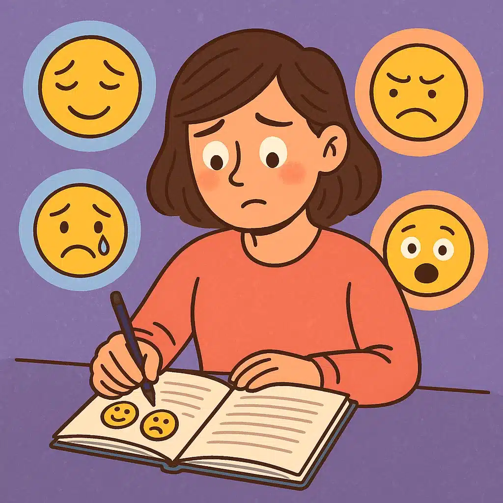 emotional cues in your notes