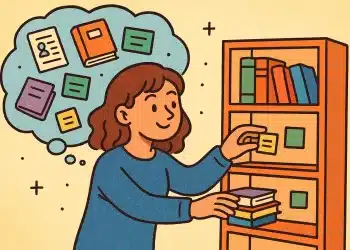 knowledge organizes through gentle curation