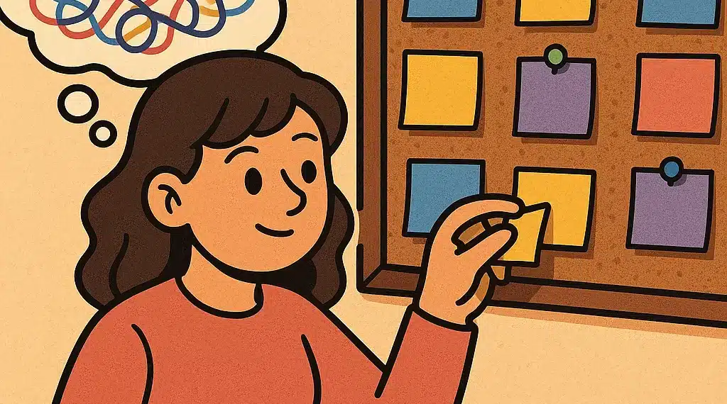 organizing thoughts is an act of trust