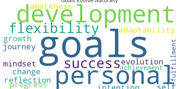 Why You Should Let Your Goals Evolve Naturally: Embrace the Power of Flexibility