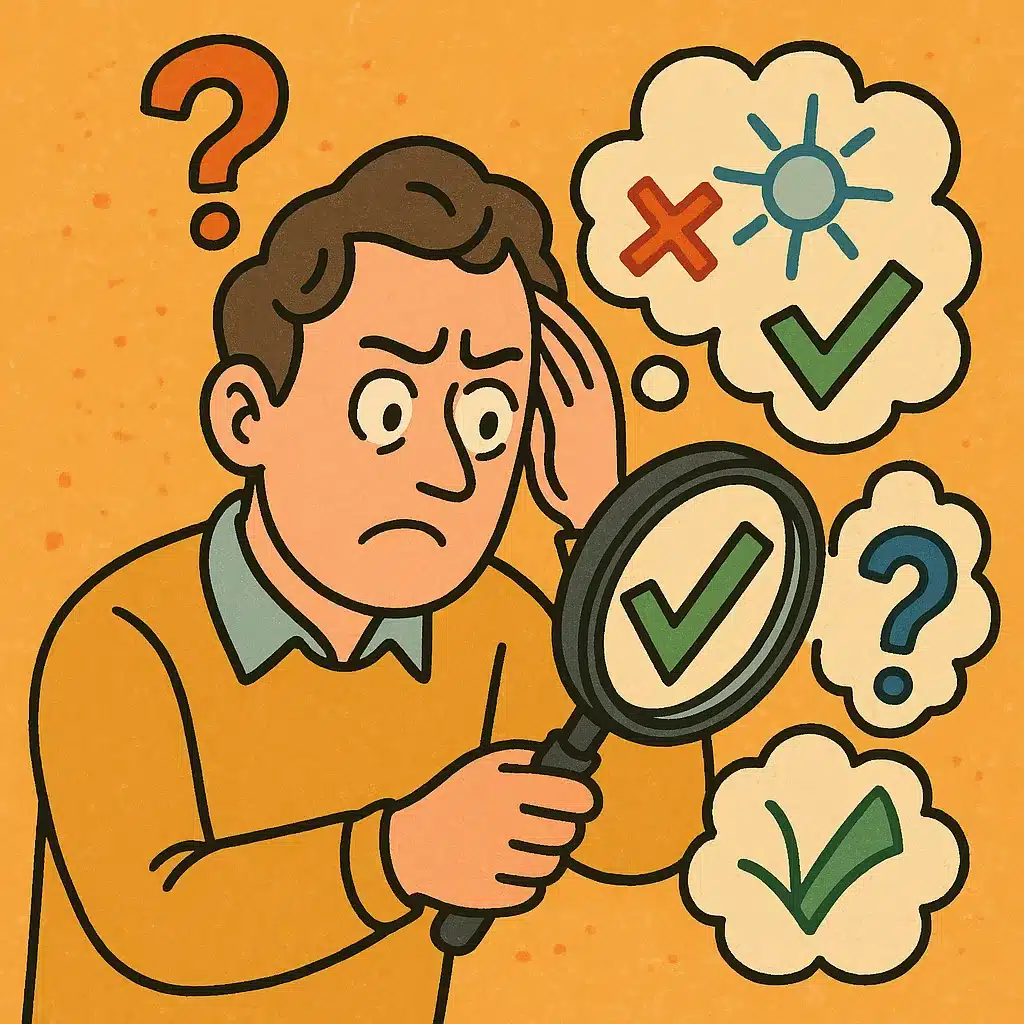 recognize your own conceptual biases