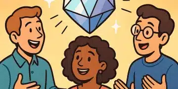 ideas crystallize through sharing