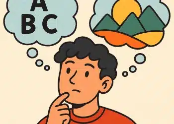 think in words or images first