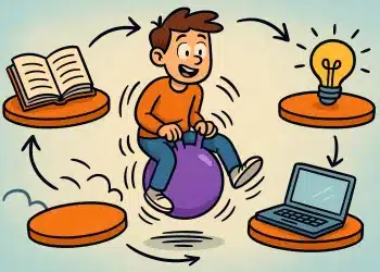 topic bouncing prevents cognitive burnout