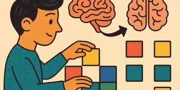 visual spacing affects mental structure