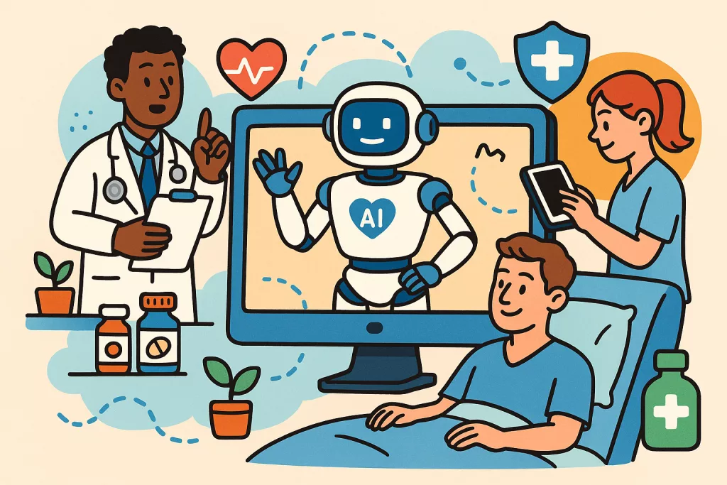 AI in transforming healthcare services