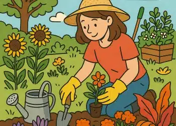 Climate-adaptive seasonal gardening