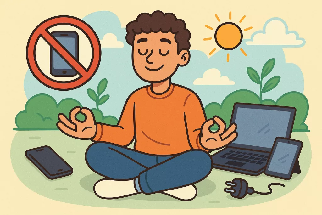 Digital detox improves focus and mental clarity
