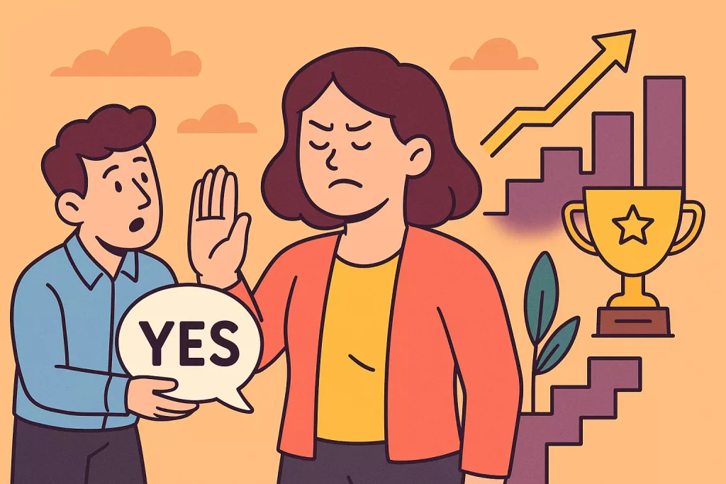 How Learning to Say No Leads to Personal and Professional Growth