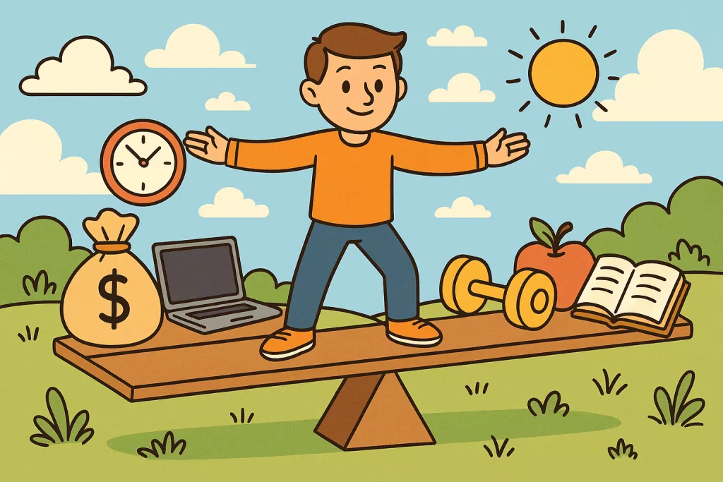 The benefits of a balanced lifestyle for long-term success