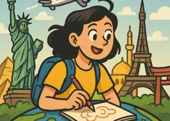 Traveling the world boosts your perspective and creativity