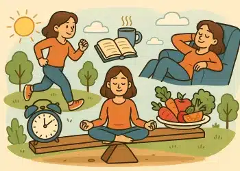 balanced life through simple habits