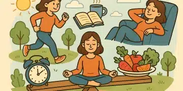 balanced life through simple habits