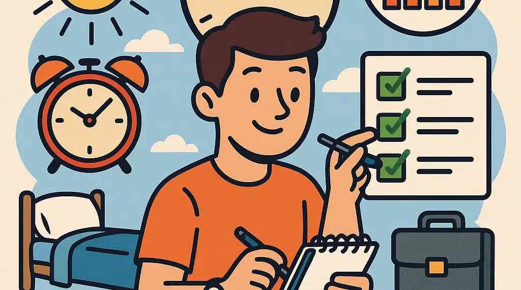 building a routine for personal and professional success