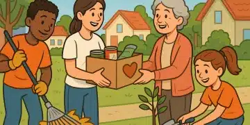 building community engagement through volunteering