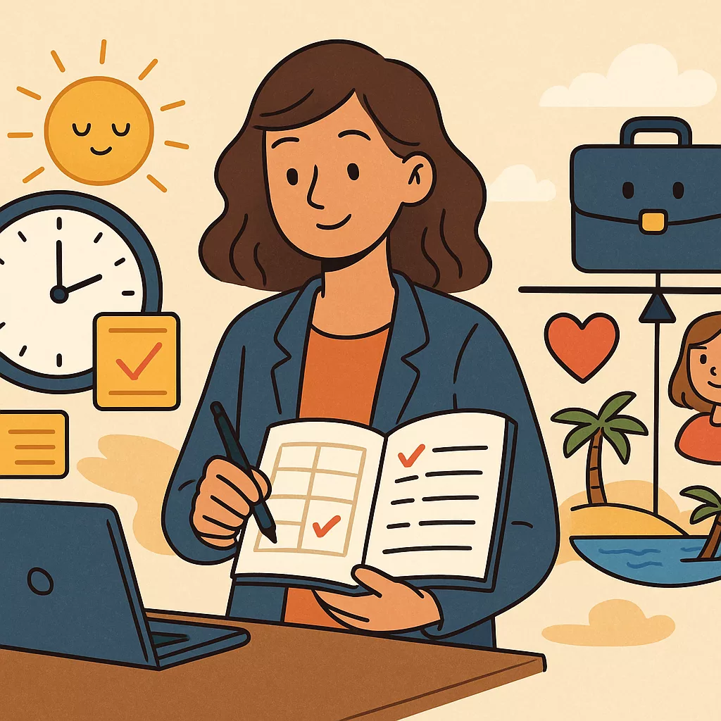 creating work-life balance through intentional planning