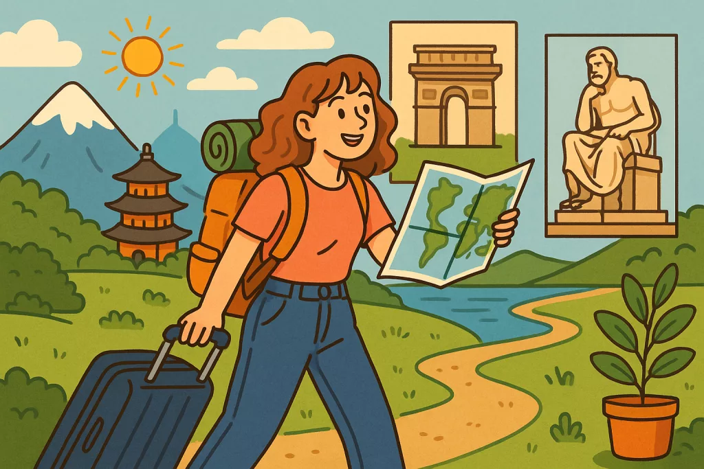 curating travel experiences for personal growth