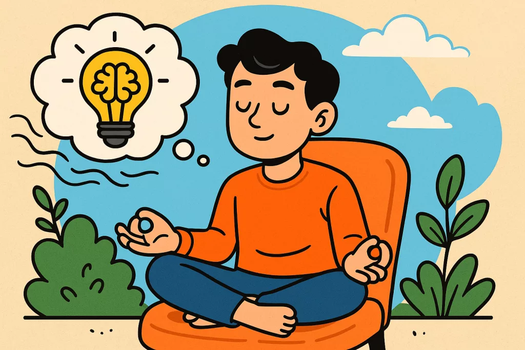 embracing silence leads to more productive thoughts