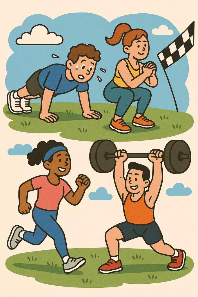 fitness challenges that encourage consistency
