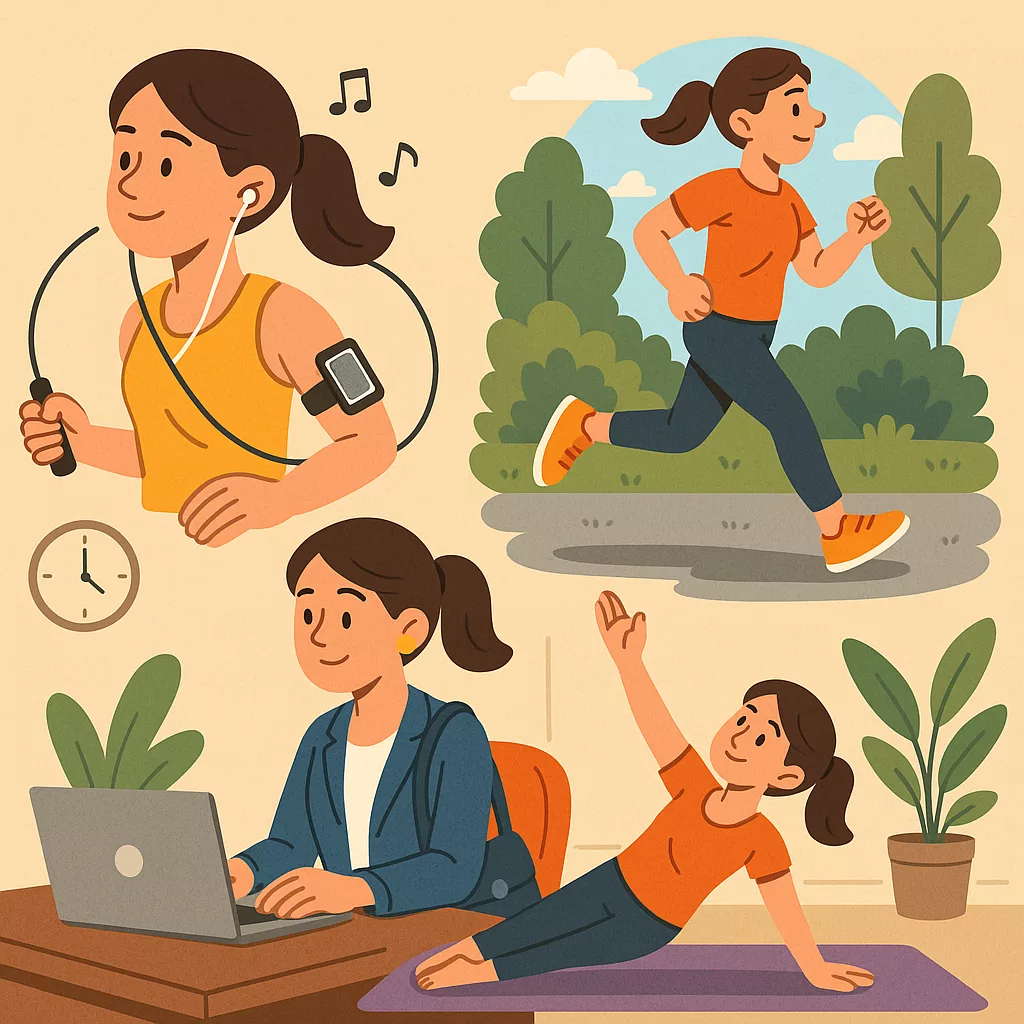 fitness habits that complement busy lifestyles